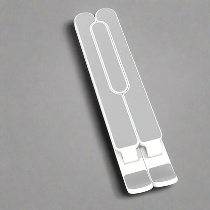 Foldable storage device on a light gray surface 